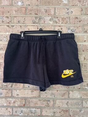 Women’s Nike Black Just Do It Sweat Shorts
